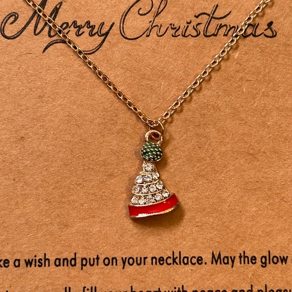 New Christmas Necklace w/ wish card - Picture 3 of 9